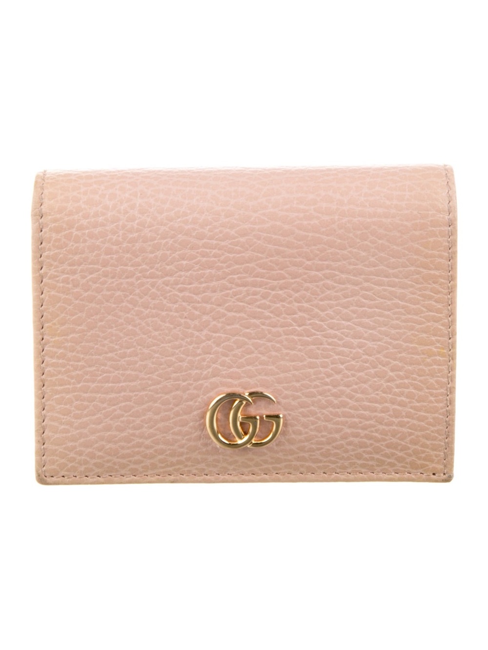 AUTHENTIC GUCCI DOUBLE G LOGO COMPACT WALLET
